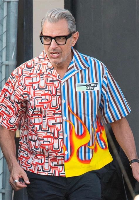 jeff goldblum prada shirts